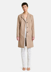 Gente Soprabito Midi Sfoderato Beige