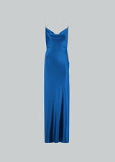 Daname Abito Lungo Brigitte Blu