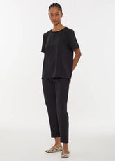 Parosh Pantalone Panty Chino Nero