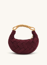 Jw Pei Borsa Orla a Mano Intrecciata Bordeaux
