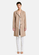 Gente Soprabito Midi Sfoderato Beige