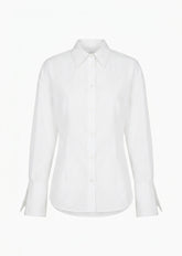 Jacqueur Camicia Over con Tagli Bianco