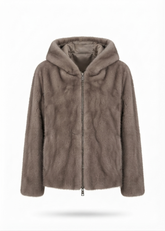 Parosh Giubotto Pulse con Fantasia Grigio