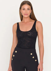 Generation Love Top Juliet Nero In Pizzo