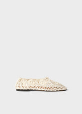 Odissi Ballerina Iris in Crochet Bianco