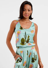 JRF Top in Stampa Desert Drift Multicolore