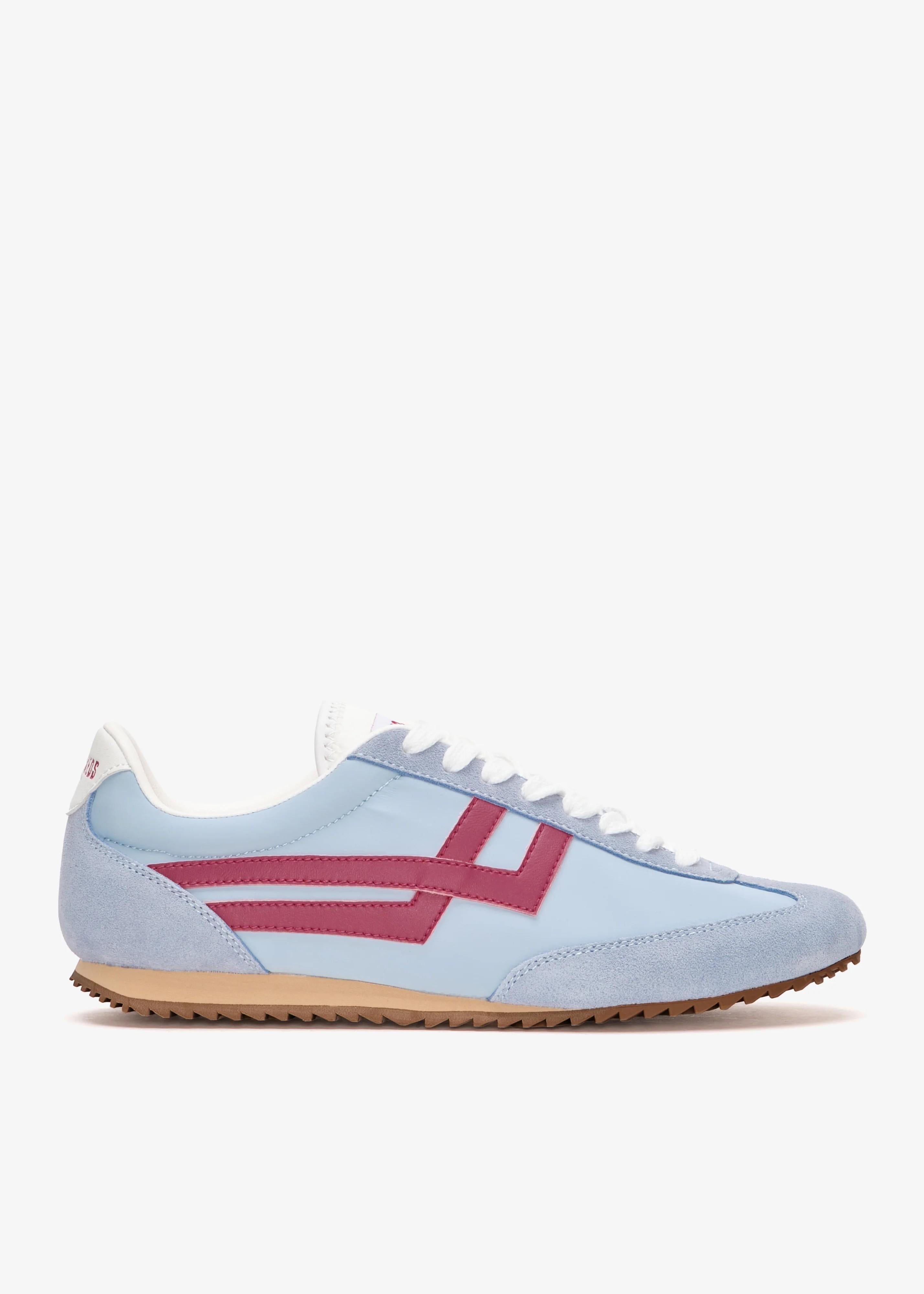 Sneakers Racer 77 in Nylon Azzurra e Rossa R7226SLWNSSB00007 PRO KEDS