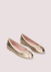 Pretty Ballerinas Ballerine Nicole Oro in Pelle 50322045GOLD PRETTY BALLERINAS