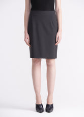 Gonna a tubino classica grigia GN05ROA1031900 GENTE