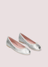 Pretty Ballerinas Ballerine Nicole Argento in Pelle 50322044SILVER PRETTY BALLERINAS