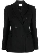Blazer doppiopetto nero LILIUXY24D420021X013 P.A.R.O.S.H.