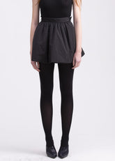 Mini gonna imbottita nera GN04ROA1010999 GENTE