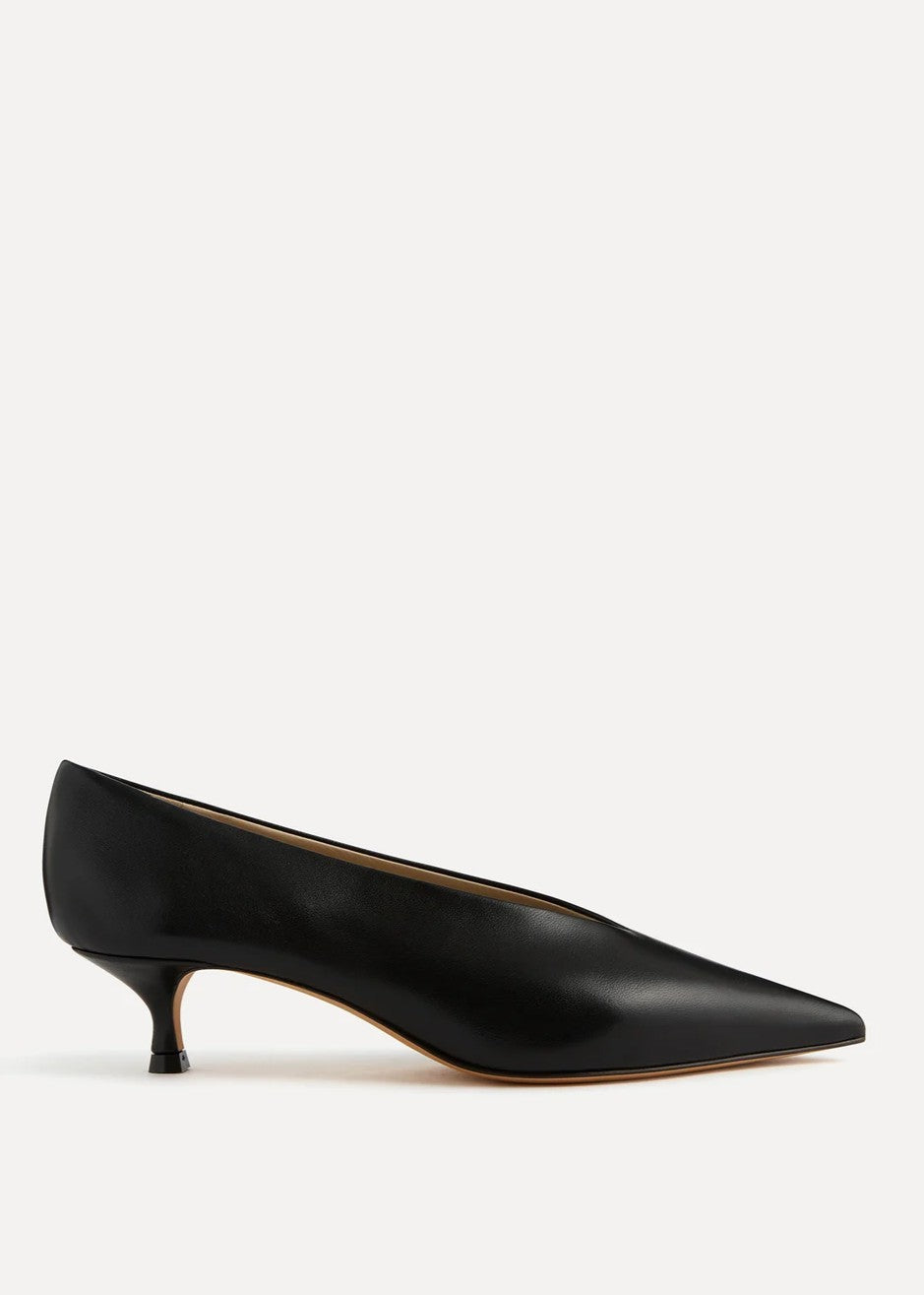 Le Monde Beryl Decollete Babouche Kitten Nero