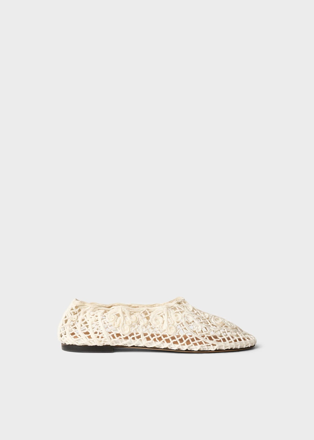 Odissi Ballerina Iris in Crochet Bianco