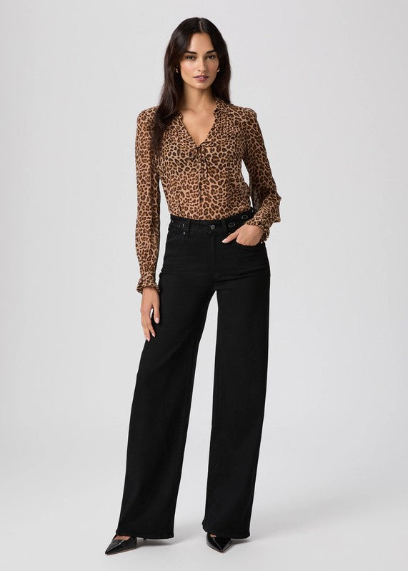Paige Jeans Wide Leg Sasha Nero