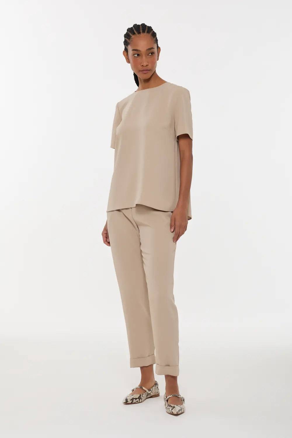 Parosh Pantalone Panty Chino Beige