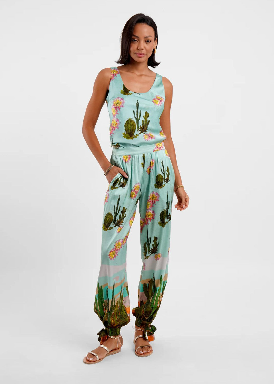 JRF Pantaloni in Stampa Desert Drift Multicolore