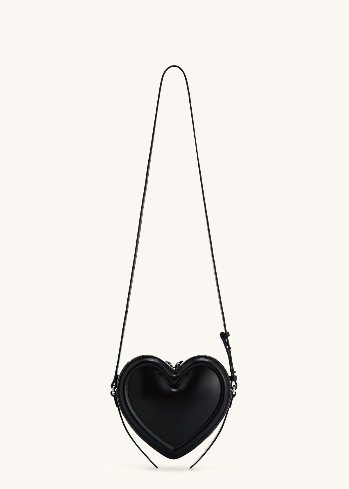 Jw Pei Borsa Arlene a Tracolla Nera a Forma di Cuore