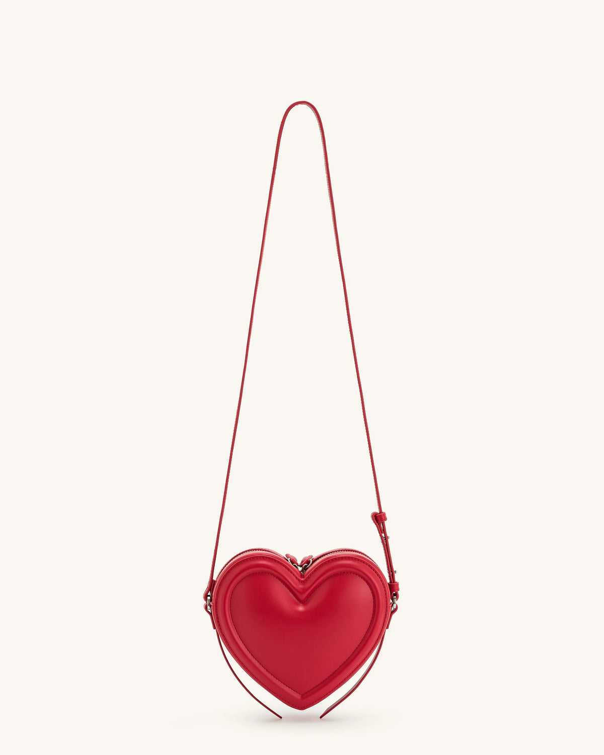 Jw Pei Borsa Arlene a Tracolla a Forma di Cuore Magenta