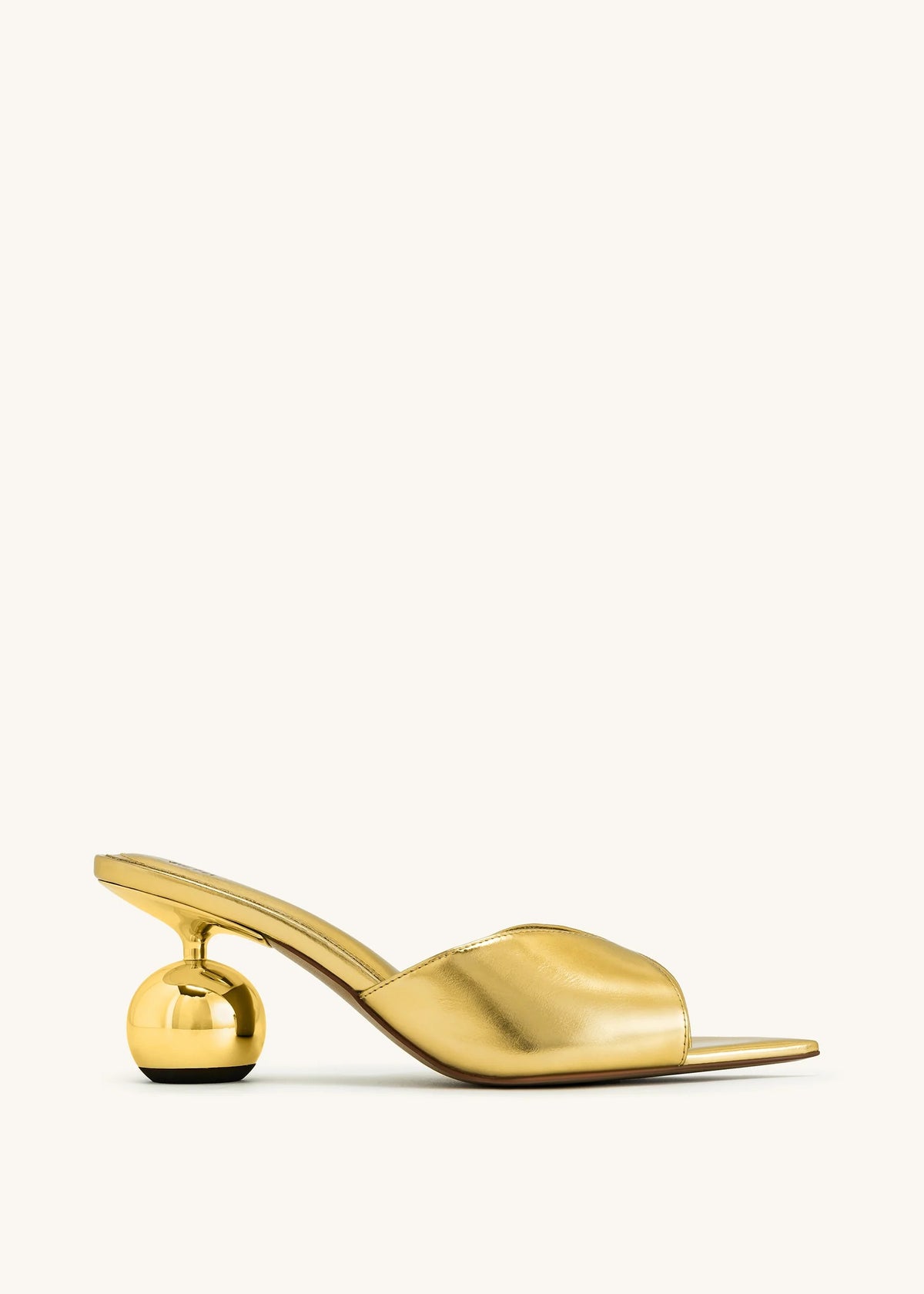 Jw Pei Mules Ellie con Tacco a Sfera Oro