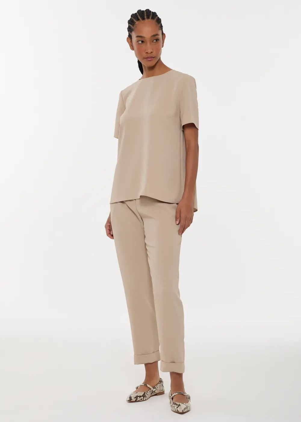 Parosh Pantalone Panty Chino Beige
