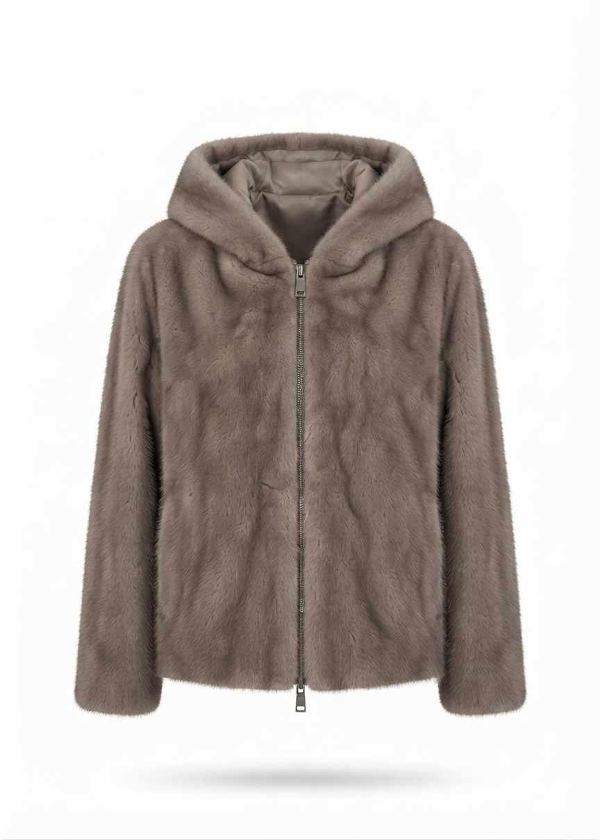 Parosh Giubotto Pulse con Fantasia Grigio