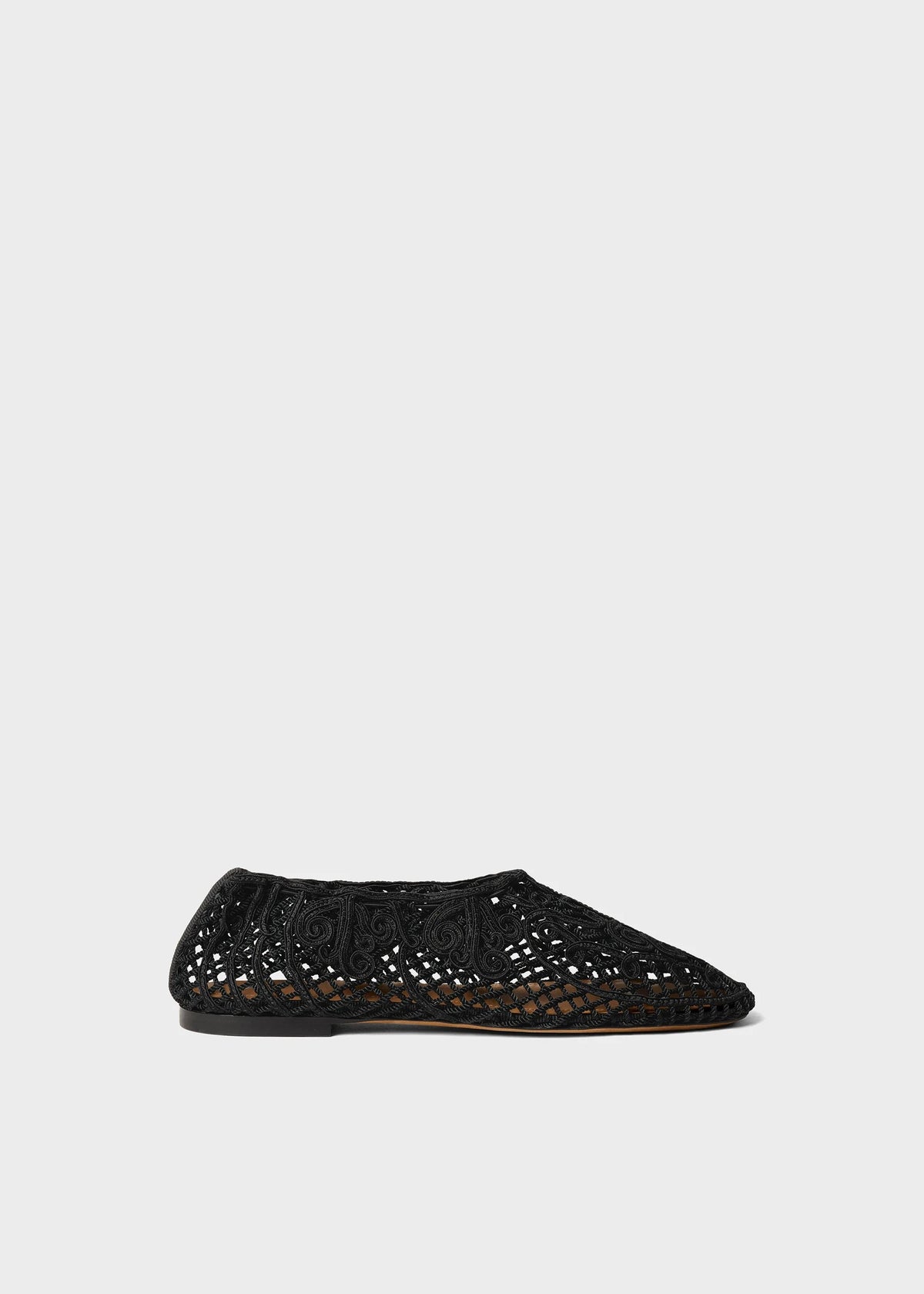 Odissi Ballerina Iris in Crochet Nero