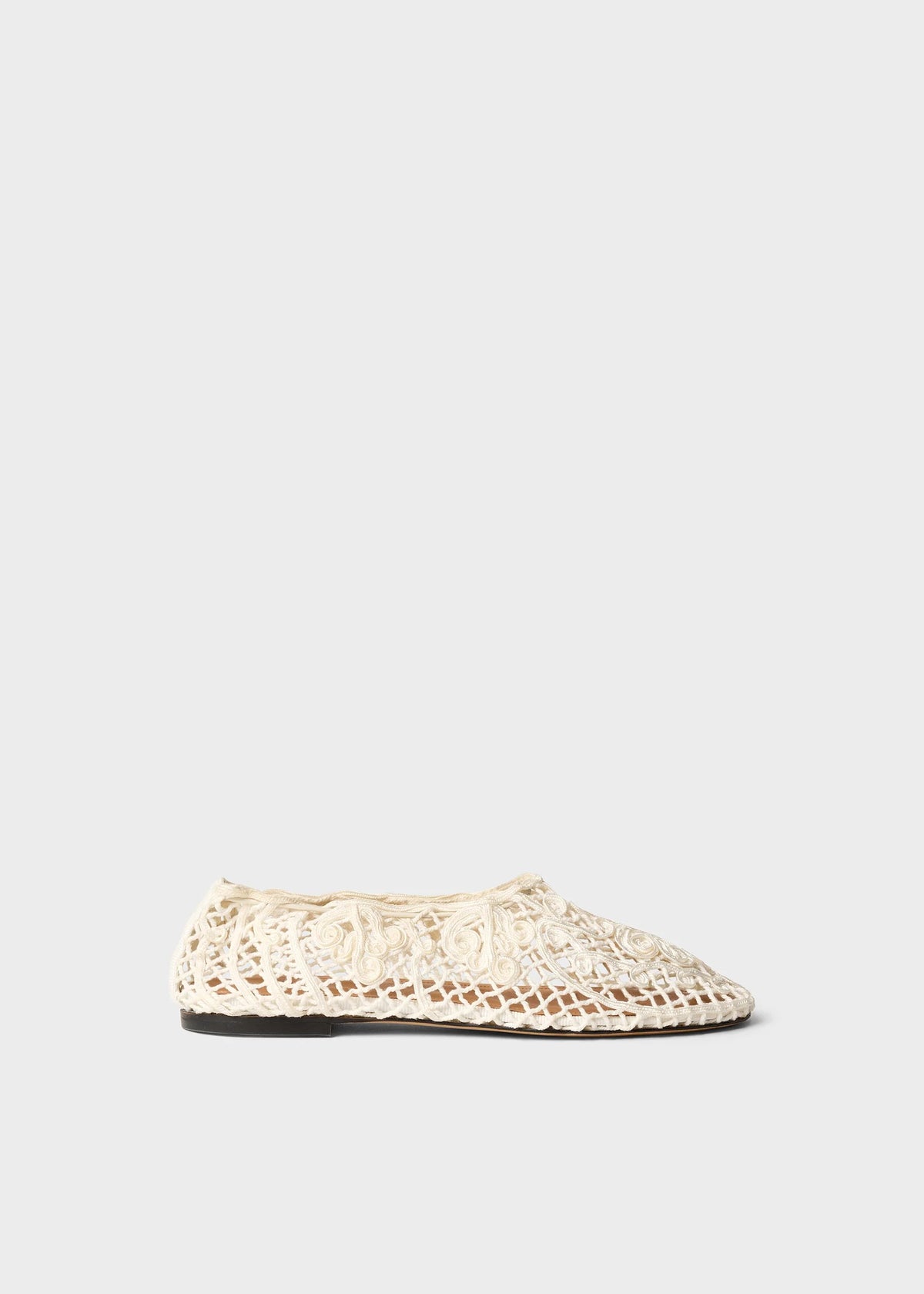 Odissi Ballerina Iris in Crochet Bianco