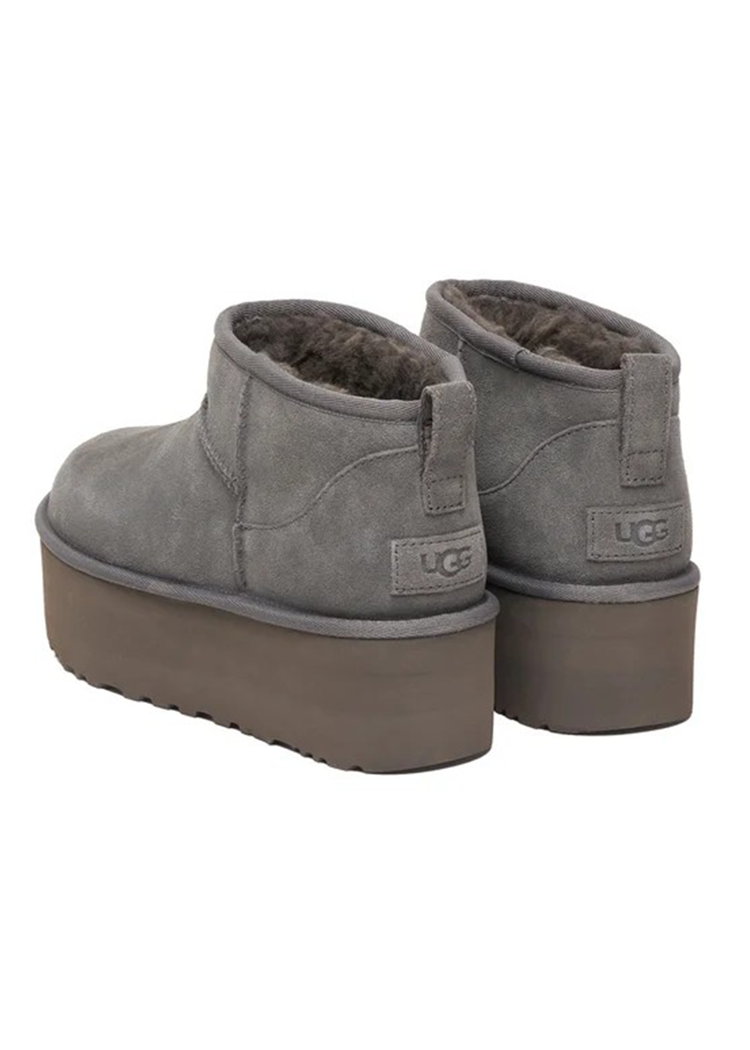 Stivali Ugg Classic Ultra Mini Platform grigi 1135092CHARCOAL UGG