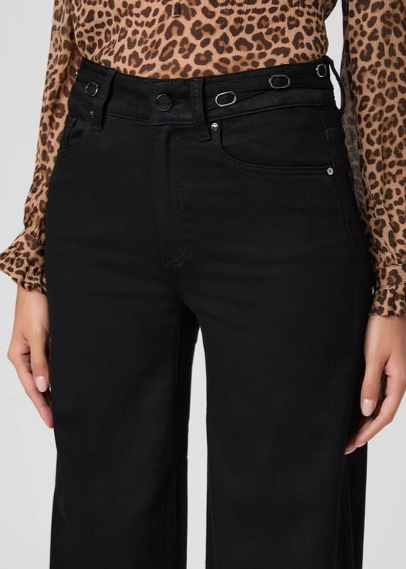 Jeans nero Sasha a gamba larga 1K11O292139W2139 PAIGE