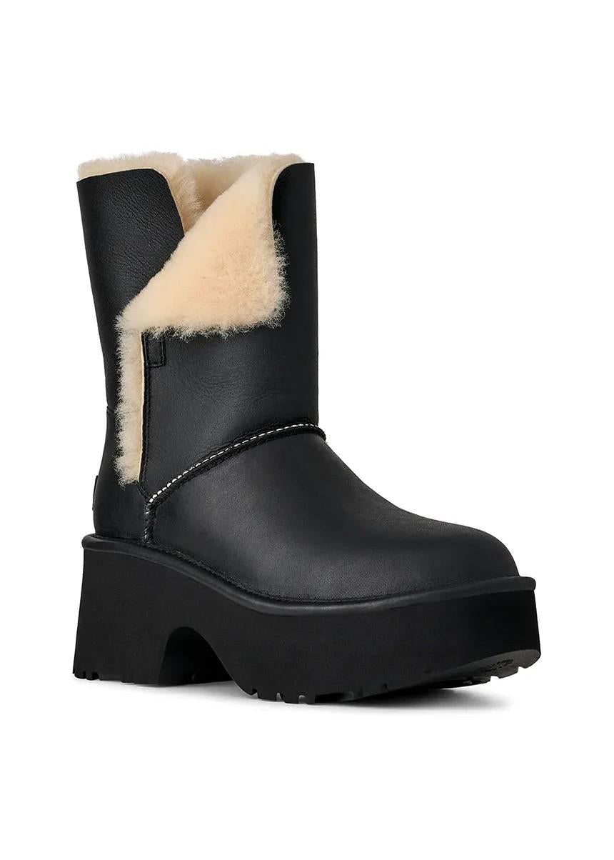 Stivali Ugg Esmee in pelle neri 1172590BLACK UGG