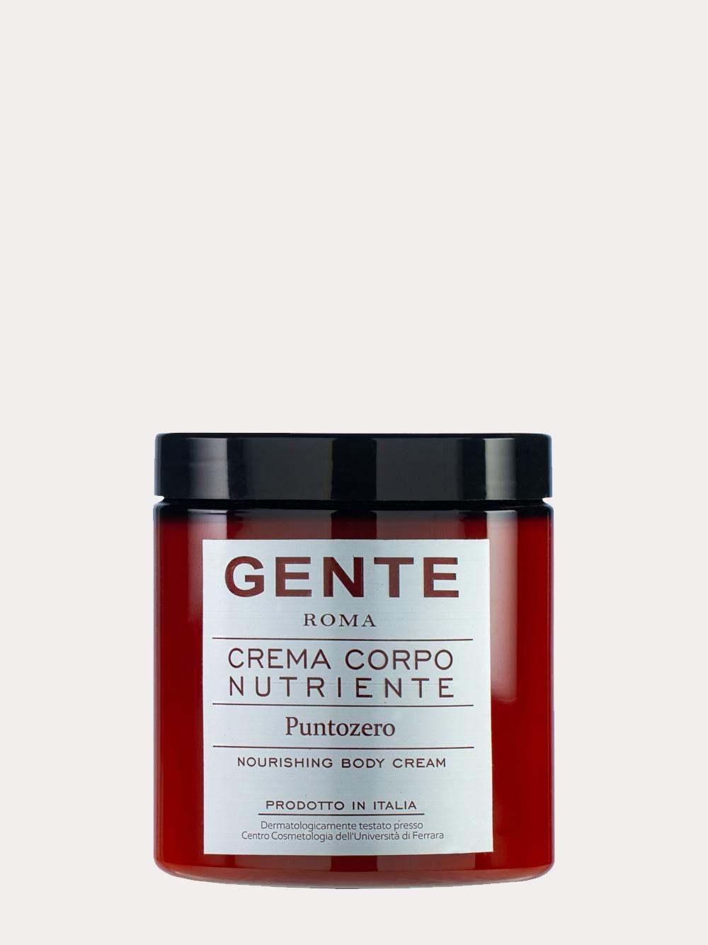 Crema corpo nutriente Puntozero 250 ml CREMA CORPO250MLPUNTOZERO GENTE