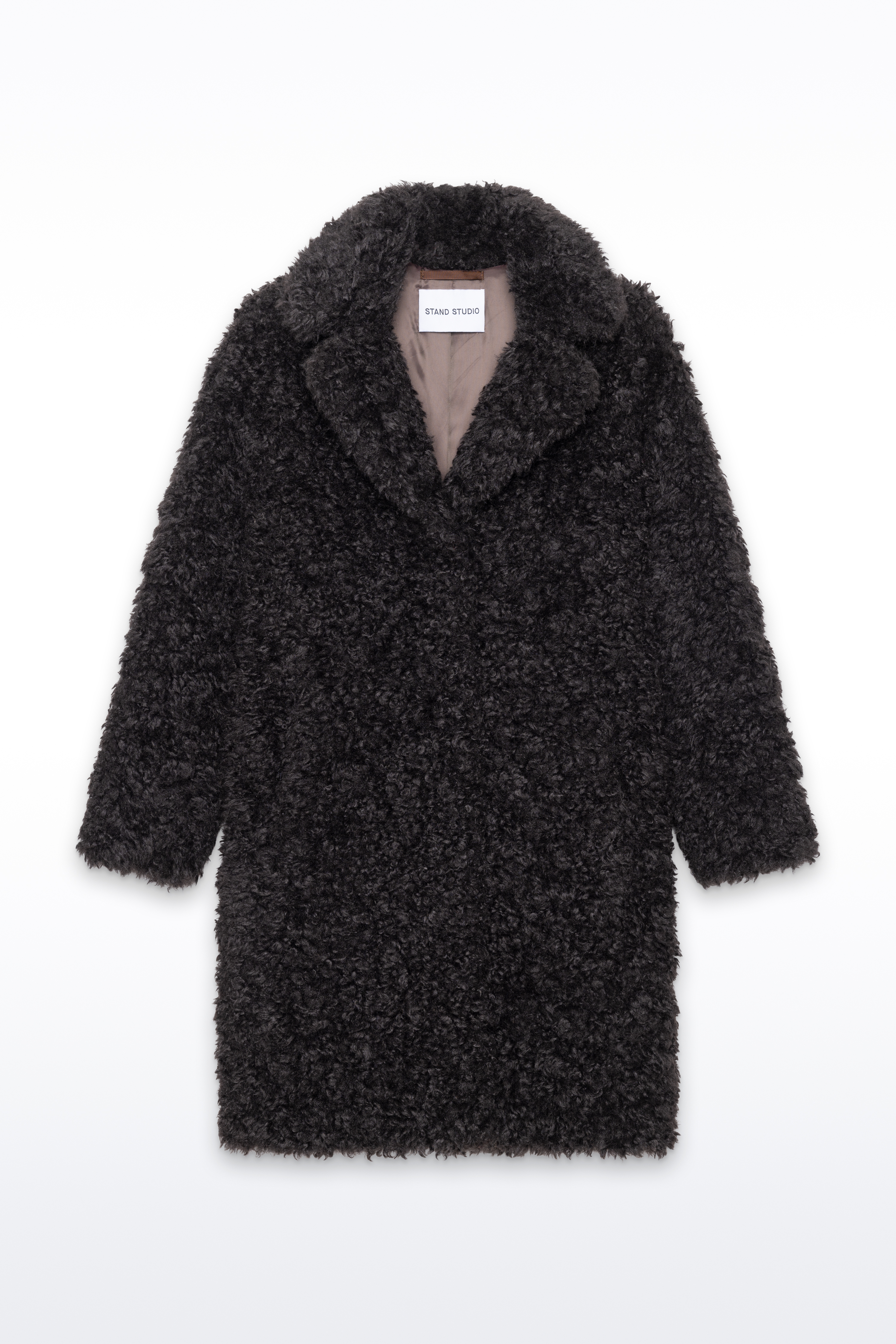 Cappotto Camille cioccolato 61137906187990 STAND STUDIO