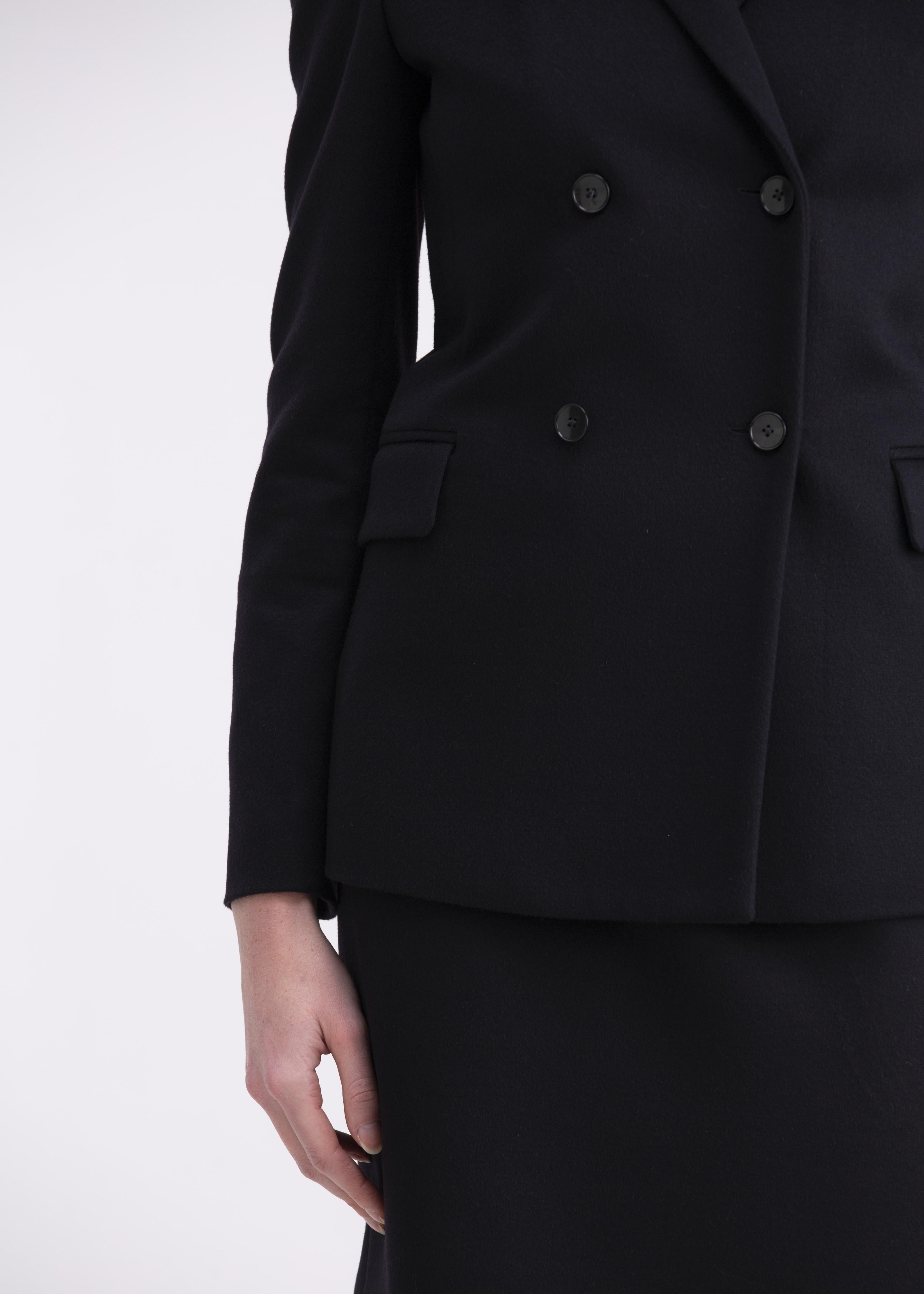 Giacca doppiopetto 6 bottoni blu notte GC03ROA1012800 GENTE