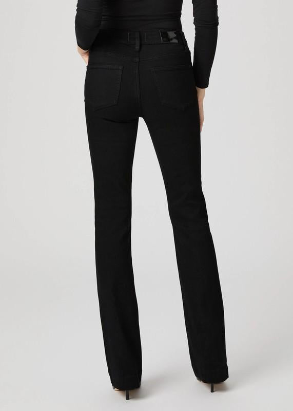 Jeans Manhattan Bootcut a vita alta neri 1K07O292139W2139 PAIGE