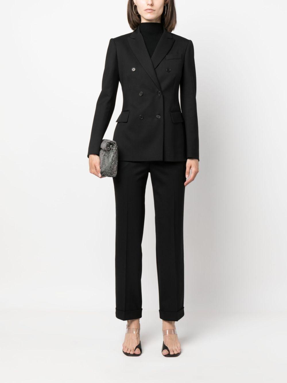 Blazer doppiopetto nero LILIUXY24D420021X013 P.A.R.O.S.H.