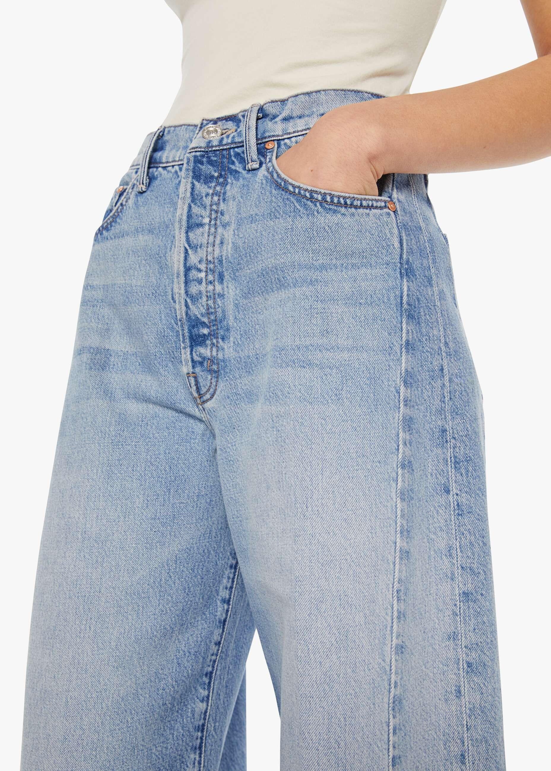 Jeans ''The Pipe Dream'' a Vita Alta con gamba larga 114761085/ALAP MOTHER WOMEN