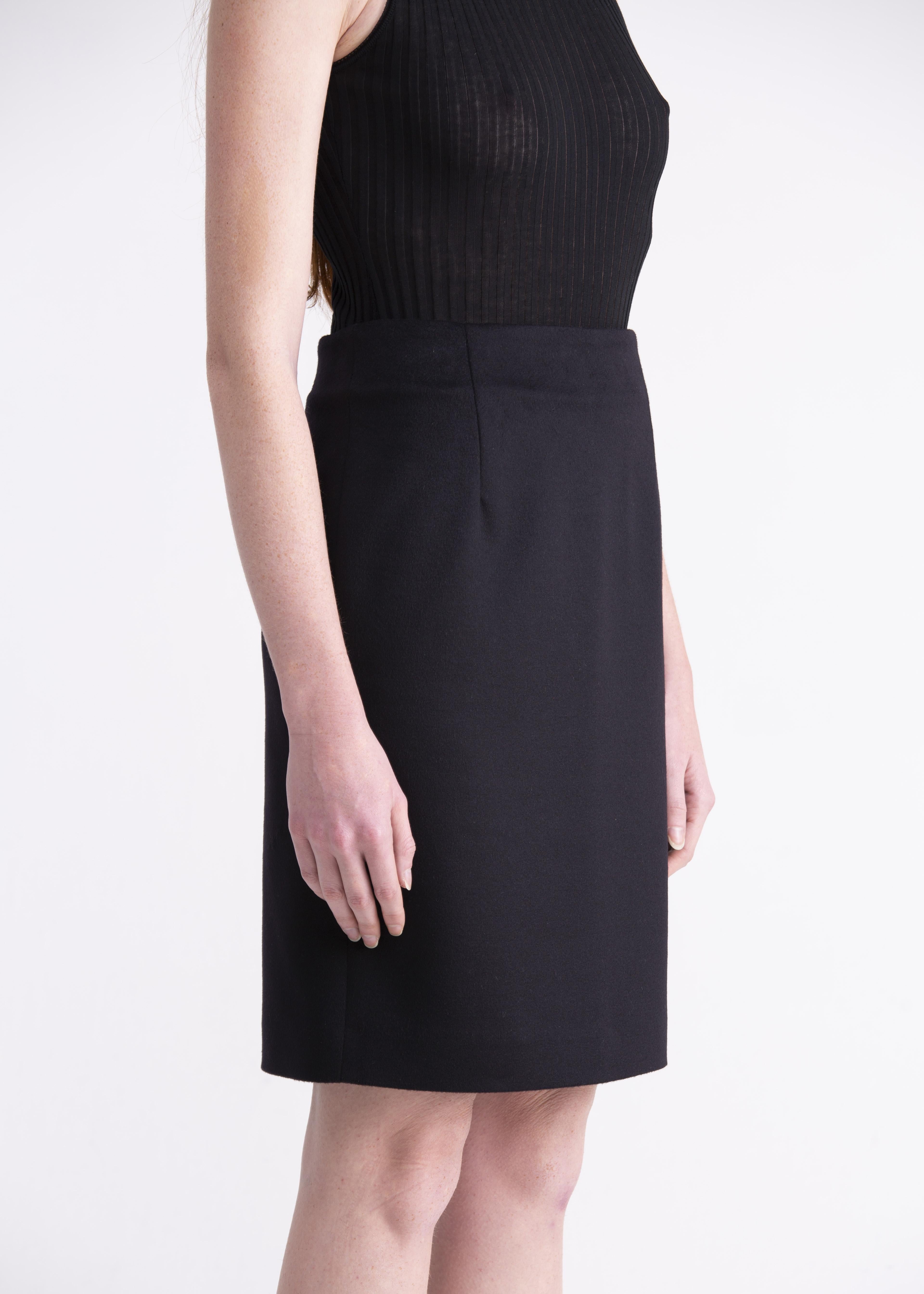 Gonna a tubino classica blu notte GN05ROA1012800 GENTE