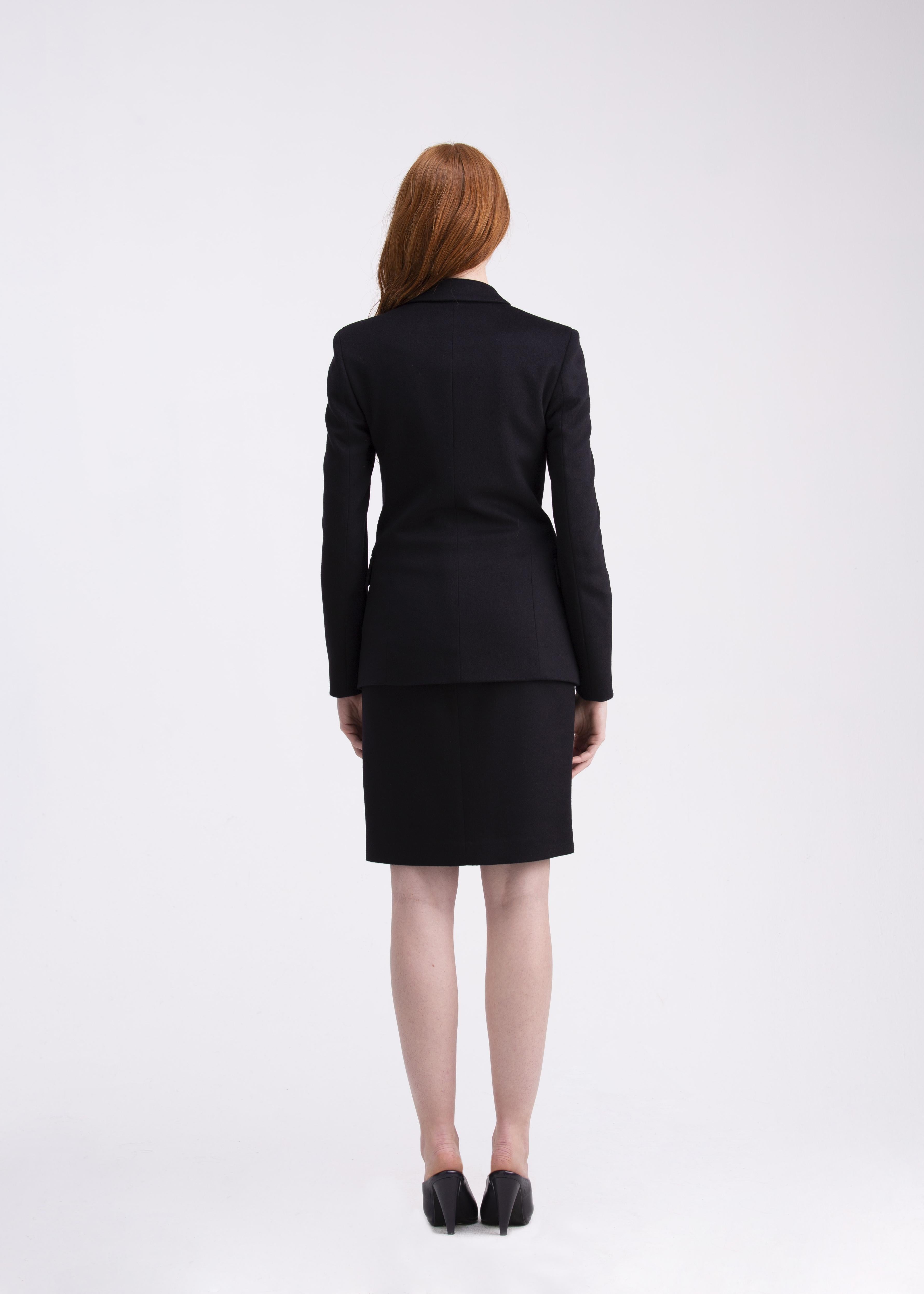 Giacca doppiopetto 6 bottoni blu notte GC03ROA1012800 GENTE