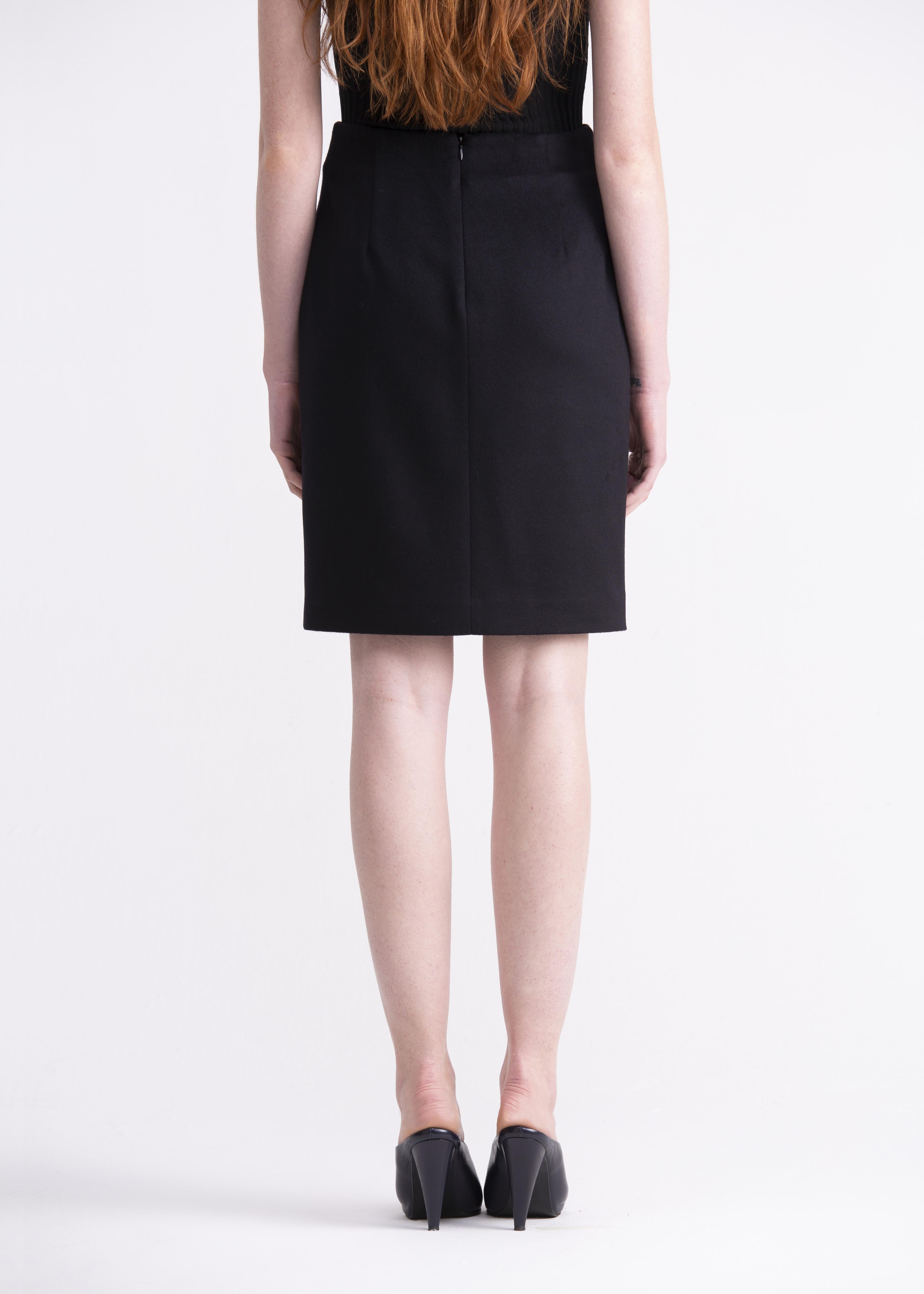 Gonna a tubino classica blu notte GN05ROA1012800 GENTE