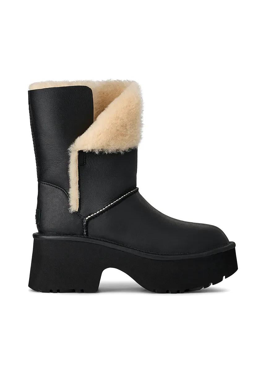 Stivali Ugg Esmee in pelle neri 1172590BLACK UGG