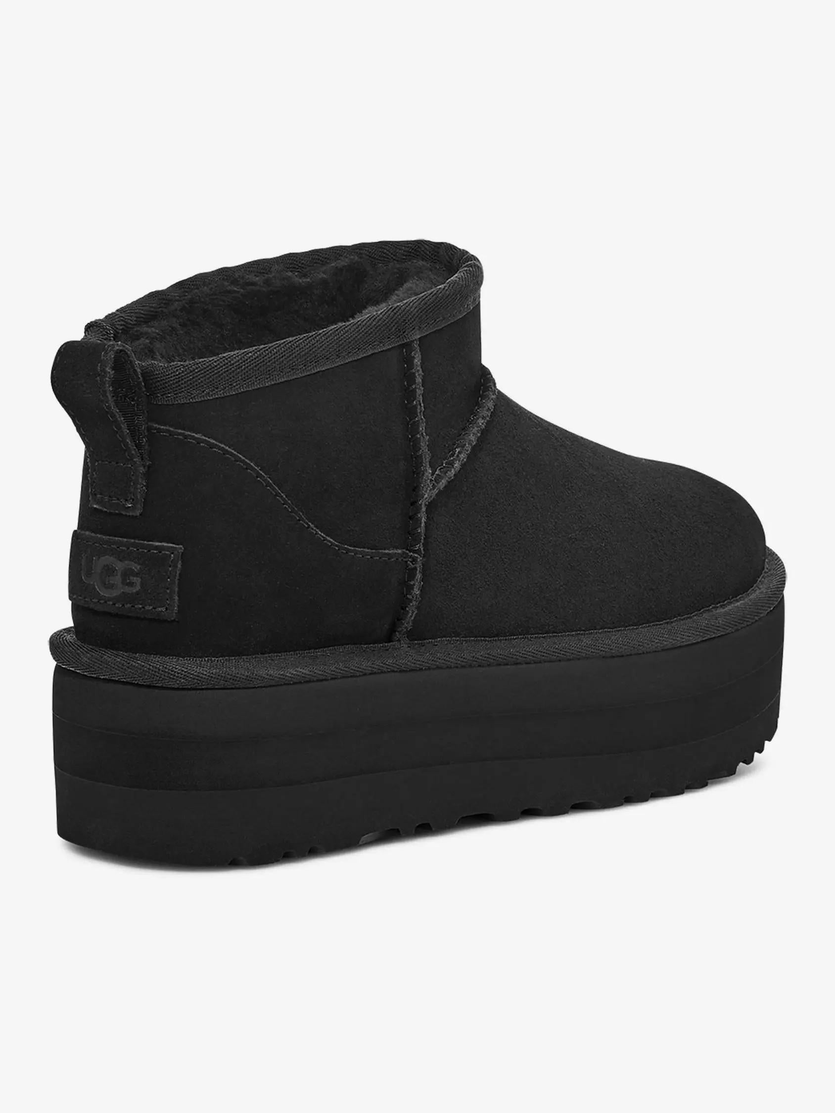 Stivali Ugg Classic Ultra Mini Platform neri 1135092BLACK UGG