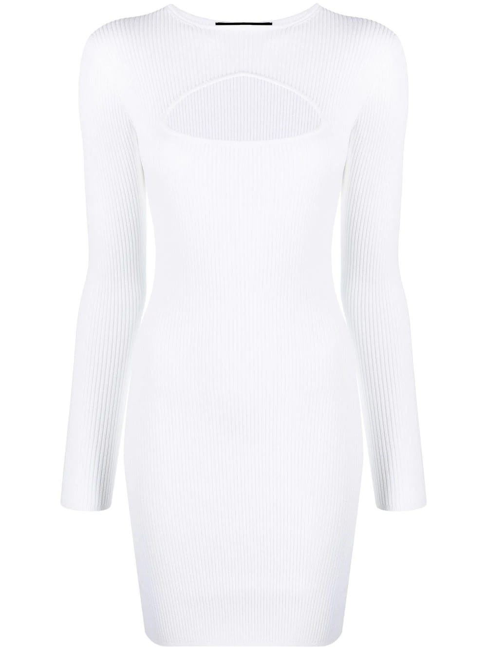 DSQUARED2 MIDI DRESS WITH CUT-OUT DETAIL