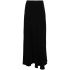 Poker long black skirt