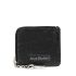 Logo-patch leather wallet