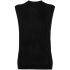 Sleeveless wool-silk top