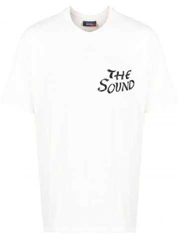 White The Sound short-sleeve T-shirt