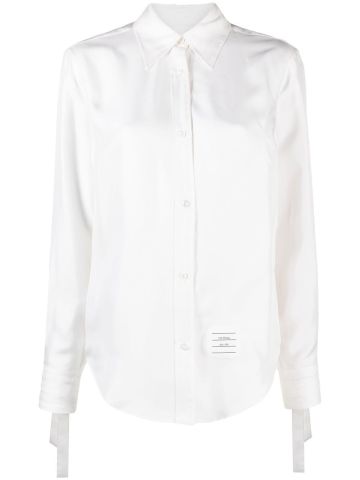 Camicia bianca con dettaglio polsini