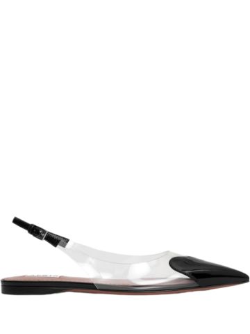 Slingback flat Le Coeur nere