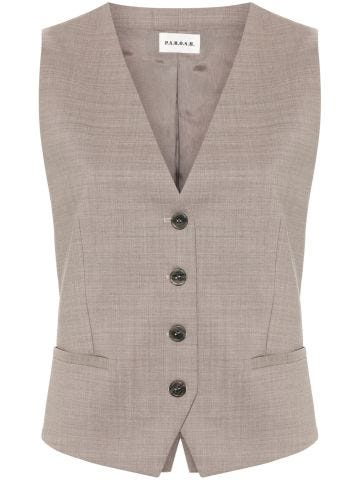 Single-breasted waistcoat